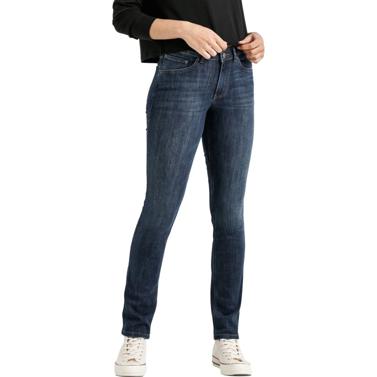 Performance Denim Slim Straight Jeans - Women's