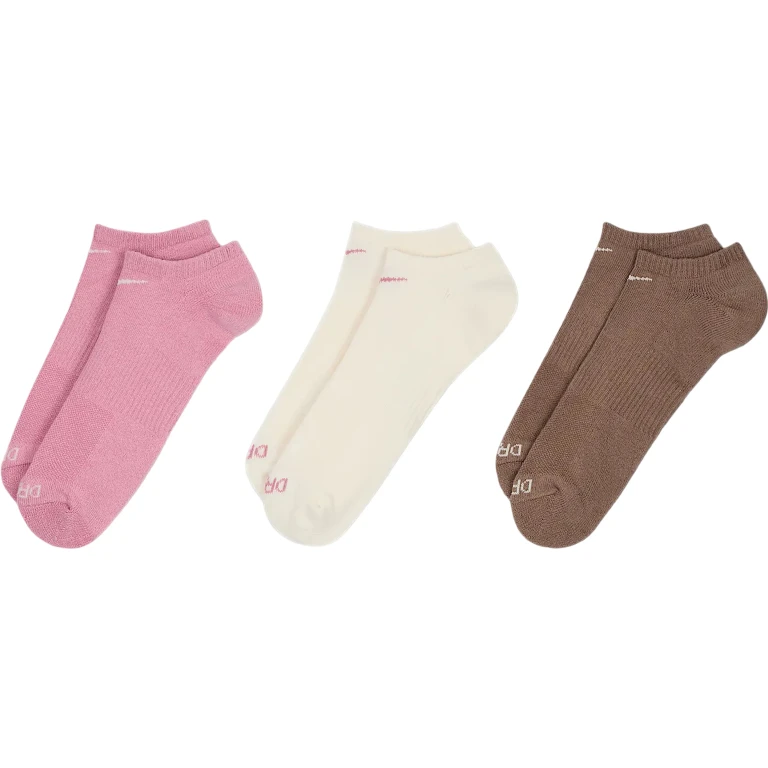 Everyday Plus 3 Pairs Cushioned Training No-Show Socks