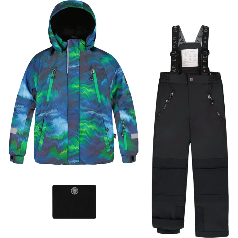 Play Two-Piece Snowsuit with Printed Jacket - Little Boy