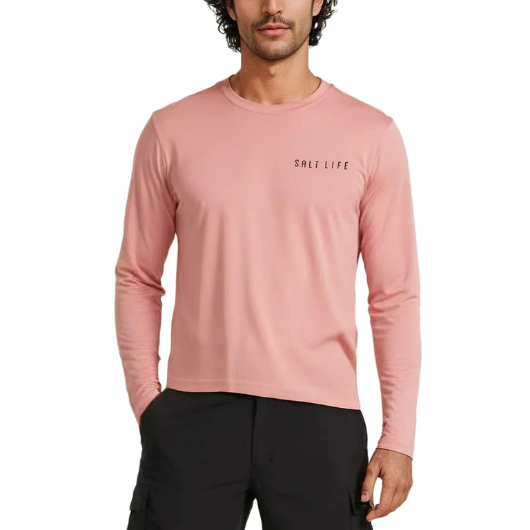 Men's Uv Tee Red S:- Red, S