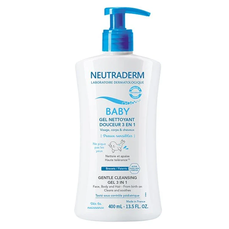 Baby Delicate Cleansing Gel 3 in 1 Sensitive Skin 400ml