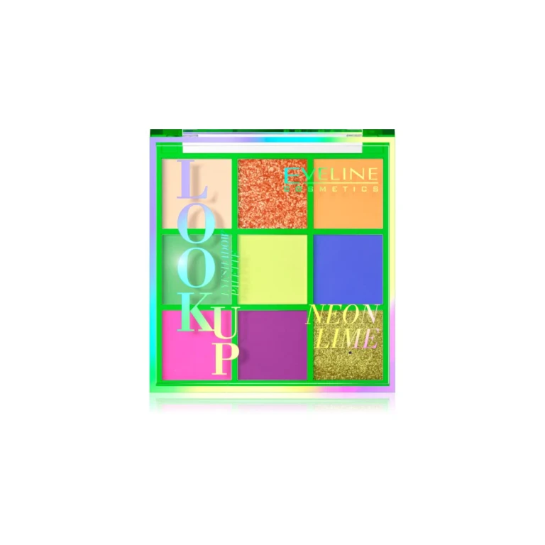 Look Up Neon Lime Eyeshadow Palette 10.8 G