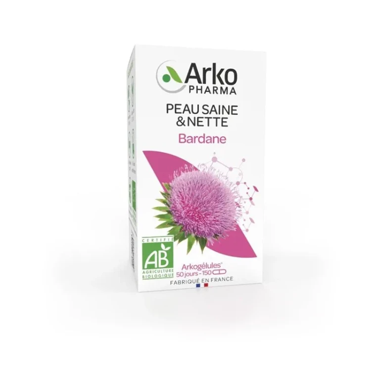 Arkocapsule Healthy and Clean Skin Burdock Bio 150 Capsules