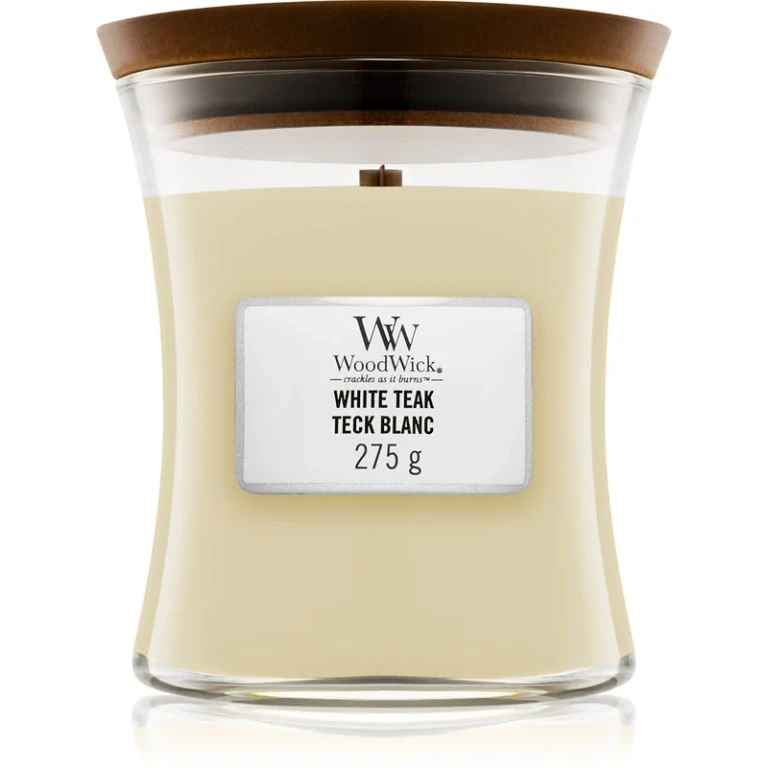 White Teak Vase - Scented Candle - 275.0 g