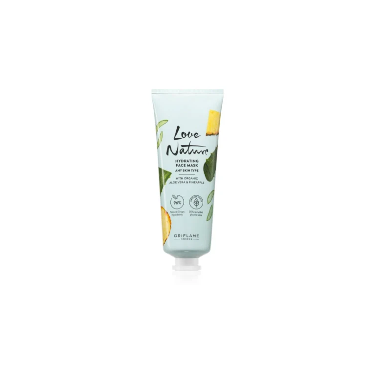 Love Nature Organic Aloe Vera & Pineapple Hydrating Face Mask 75ml