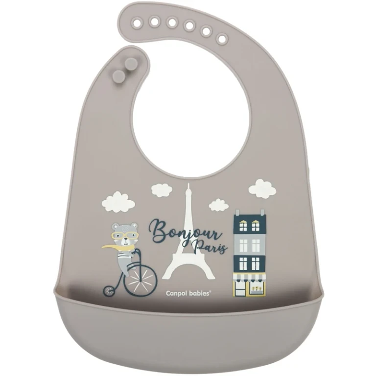 Hello Paris Bibs Beige bib 1 pc