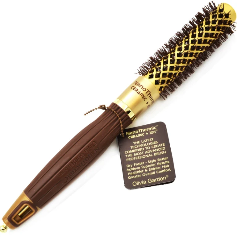 Hairbrush Olivia Garden Nano Thermic Ceramic + Ion Round Thermal Hairbrush NT-18