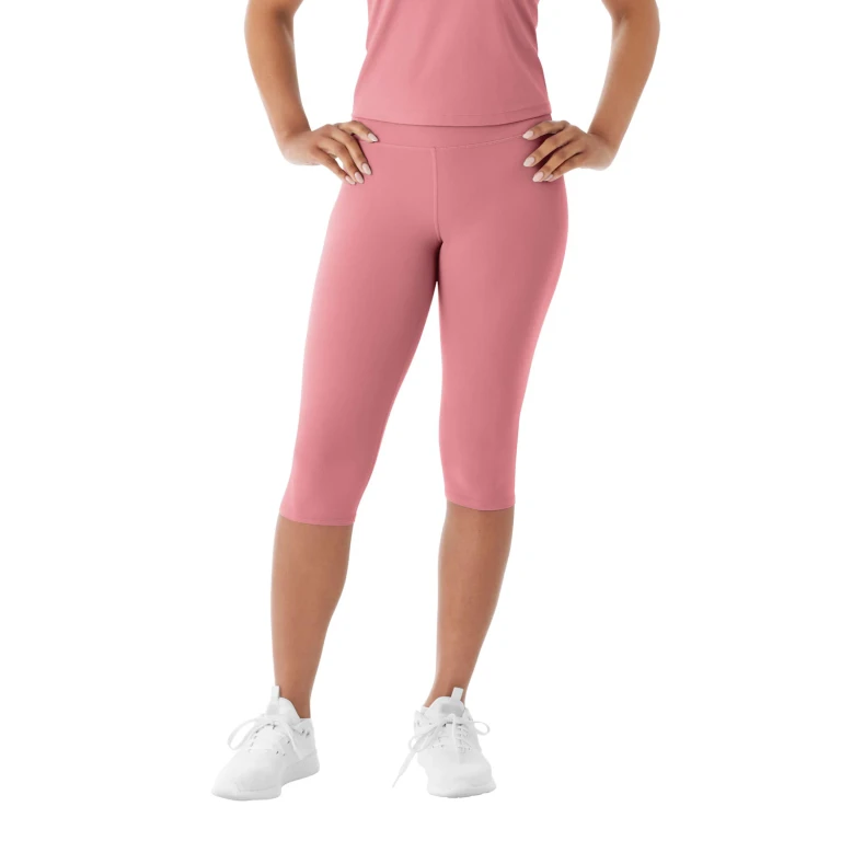 ZEN CAPRI LEGGING - PINK XS:- Pink - Online Only, XS