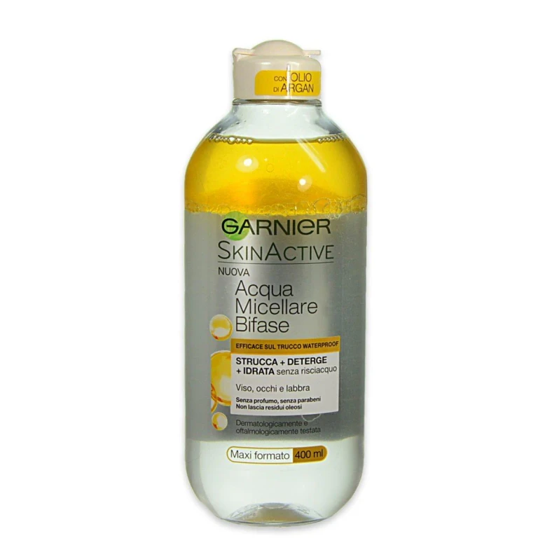 skin active micellar water 400 ml two-phase