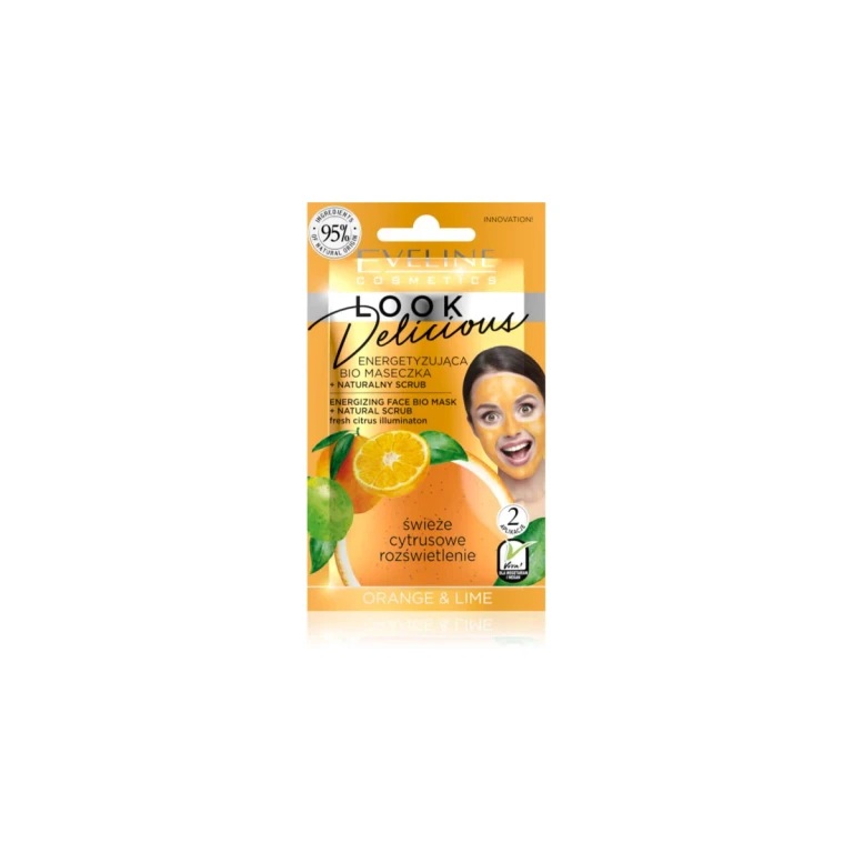 Look Delicious Orange And Lemon Moisturizing And Illuminating Mask Scrub Effect 10 Ml