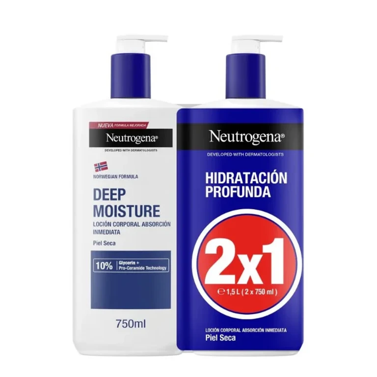 Moisturizing lotion Neutrogena 2x750ml