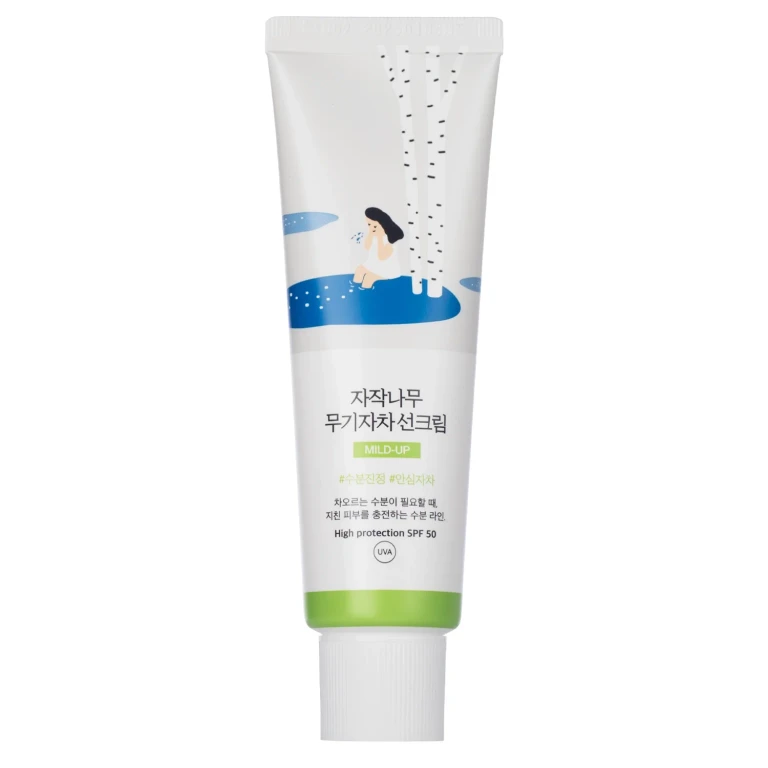 Mild-Up Sunscreen Moisturizer SPF50+ Lightweight Moisturizer 50ml