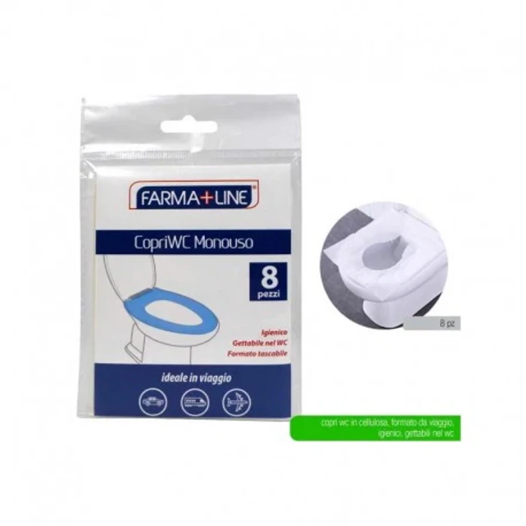 Disposable toilet seats Farmaline 8 Pieces