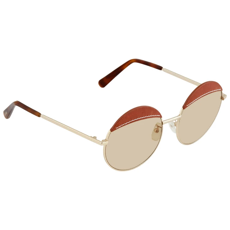 Round Stitch Ladies Gradient Sunglasses LW40007U33N58