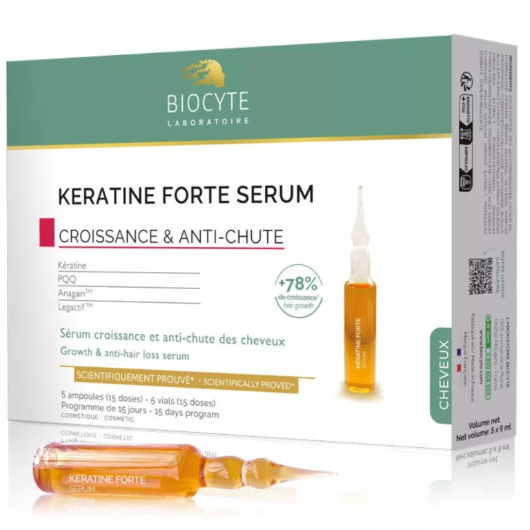 Keratin Forte Serum - Growth & Anti-Hair Loss 5 Vials