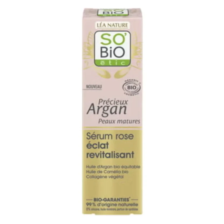 LÉa nature so bio étic Precious Argan - Revitalizing Rosé Serum 30 ml