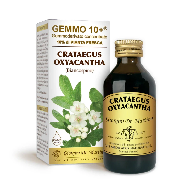 gemmo 10+ hawthorn 100 ml non-alcoholic liquid