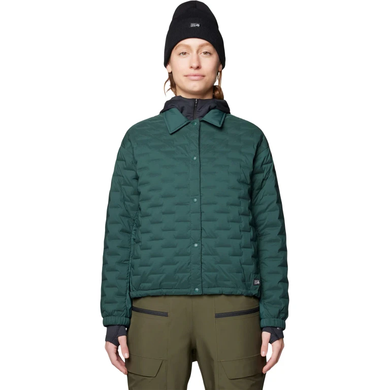 Stretchdown Light Snap Jacket - Women's