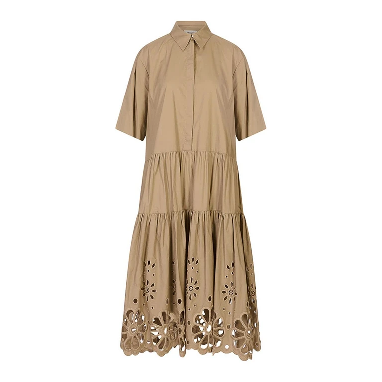Robe Au Genou - Marron (M6EAA0180)