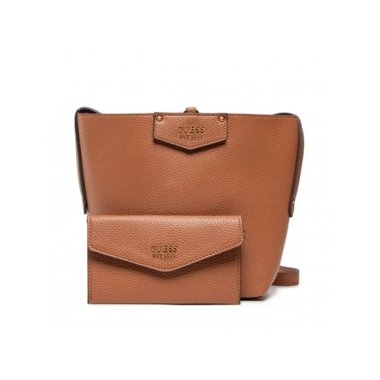 , Brenton, Fabric and Eco-leather Bag, Rigid Structure, Caramel, 6432, Women, 22 x 18 x 9 cm