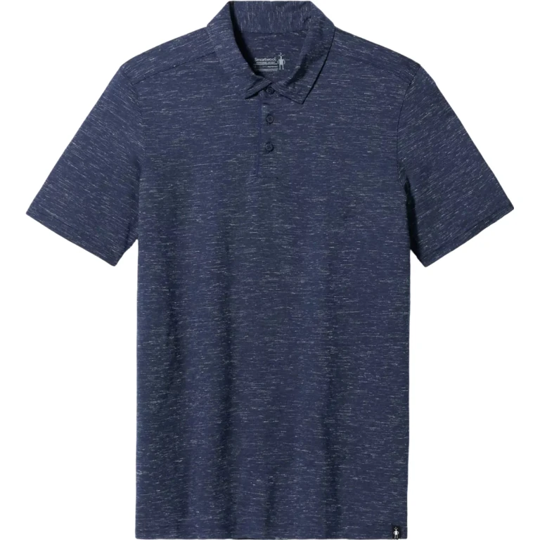 Merino Hemp Blend Short Sleeve Polo T-shirt - Men's