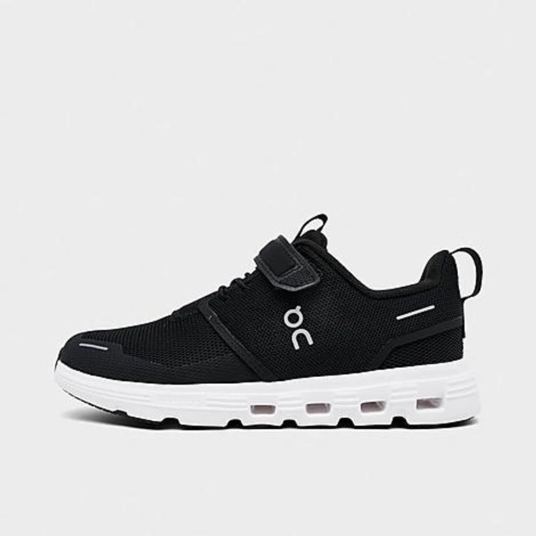 On Little Kids Cloud Play 2 Stretch Lace Casual Shoes in Black/White Size: 1.0