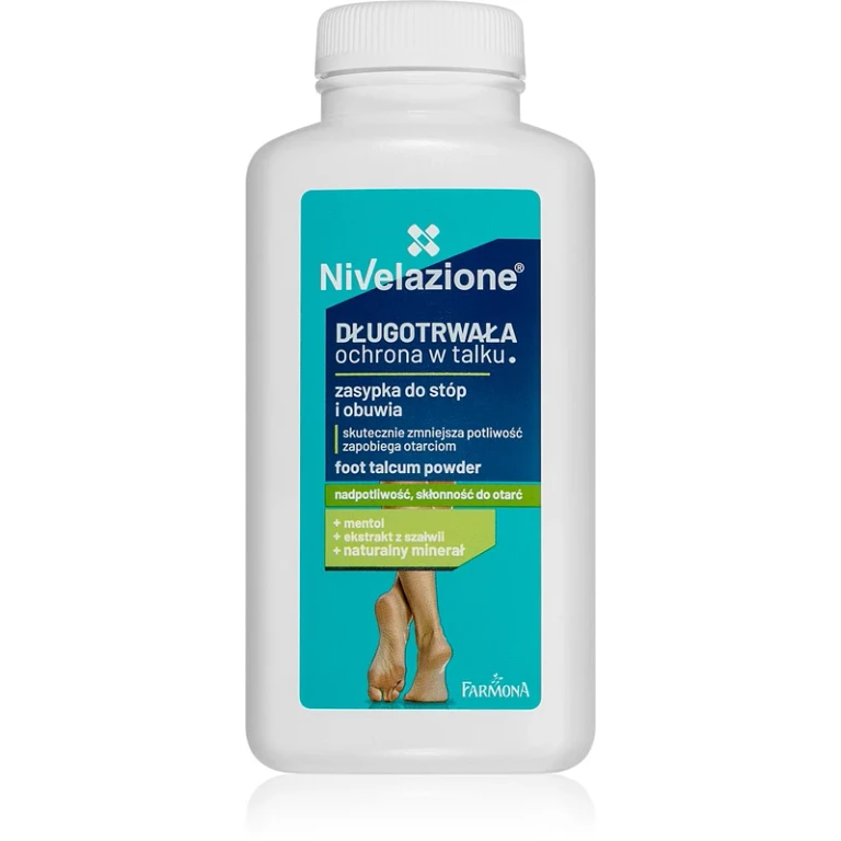 Nivelazione foot talcum powder against excessive sweating 100 g