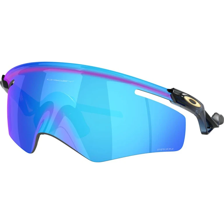 Qntm Kato Sunglasses - Transparent Stonewash - Prizm Sapphire Lens - Unisex
