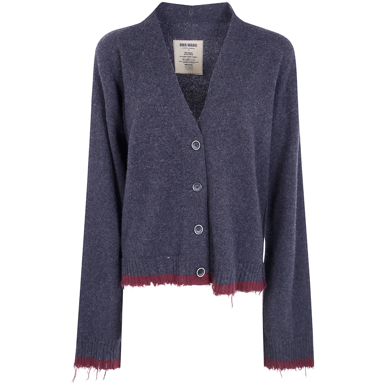 Sweater 100% Cashmere "Over Cardigan"