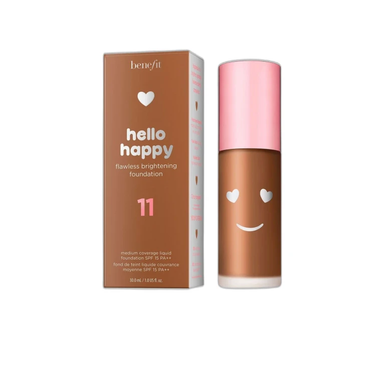 Hello Happy 光采亮泽粉底液 SPF15