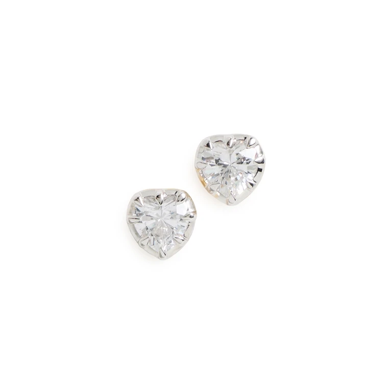 Objection Studs Silver One Size