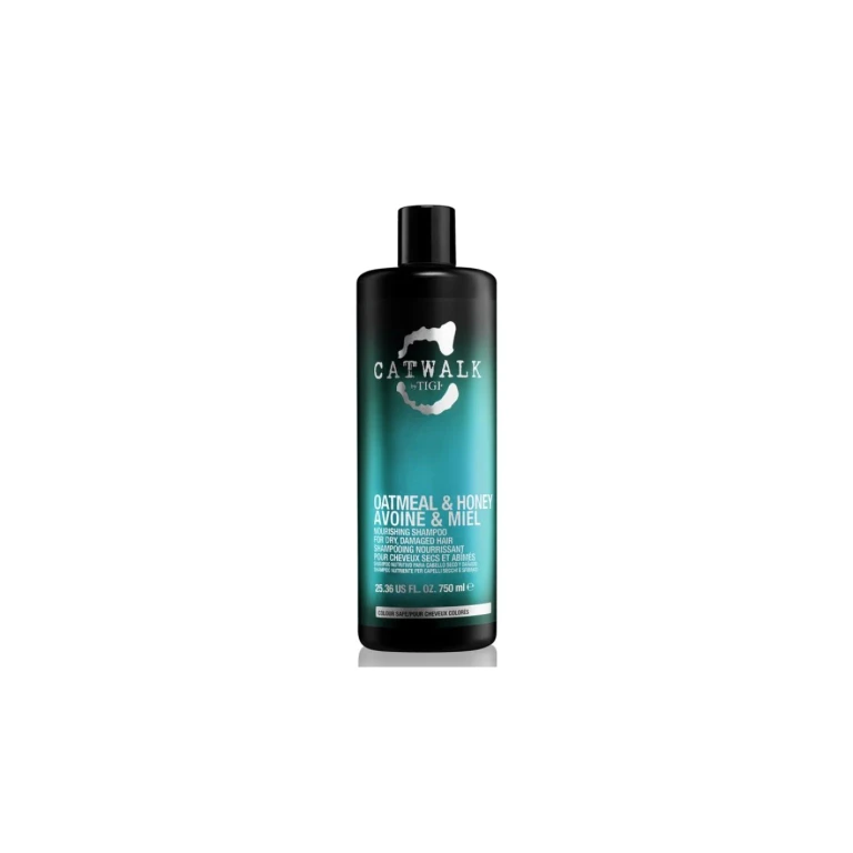 Nourishing shampoo for dry and damaged hair Catwalk Oatmeal & Honey - Volume: 750 ml