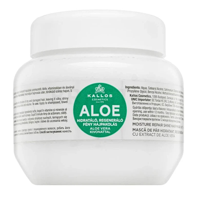 Hair mask Kallos Aloe Moisture Repair Shine 275 ml