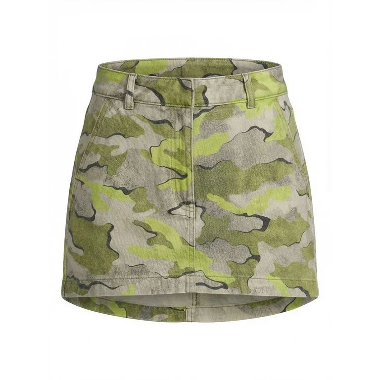 Camouflage-Miniröcke