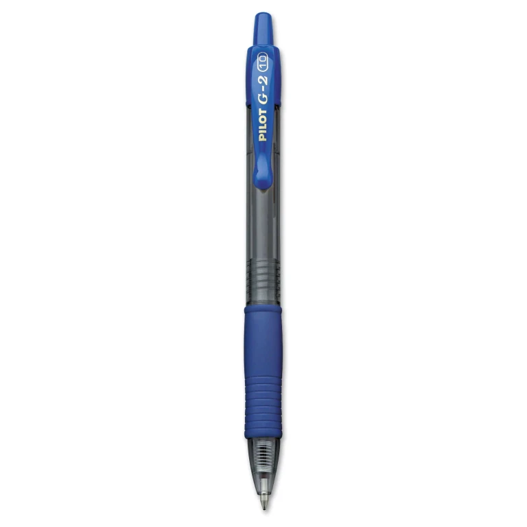 G2 Retractable Premium Gel Ink Pens, Select Color (Bold):- Blue