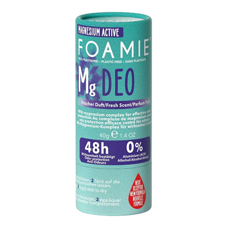 Magnesium Solid Deodorant Rain In The Woods (Deodorant) 40 G