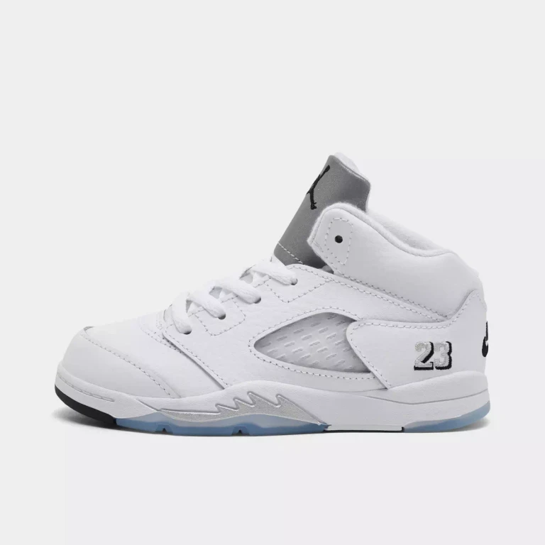 Toddler Air Jordan 5 Retro - White Metallic (2026)