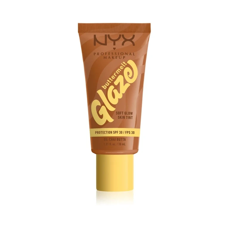 NYX Professional Makeup Buttermelt Glaze Illuminating Tinted Lotion SPF 30 Chai Butta 30ml