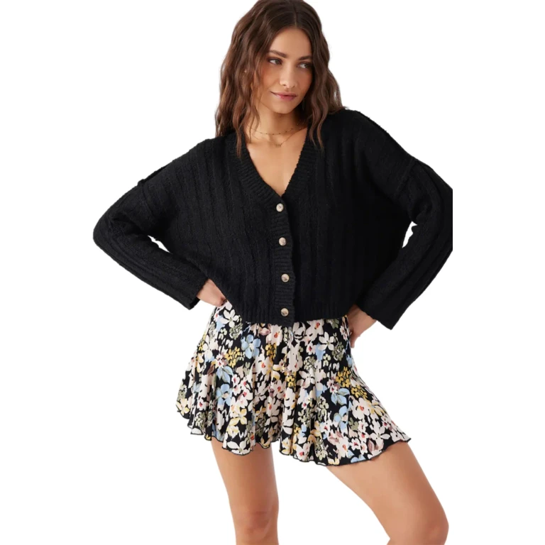 Ferris Cardigan Knit Sweater - Women's