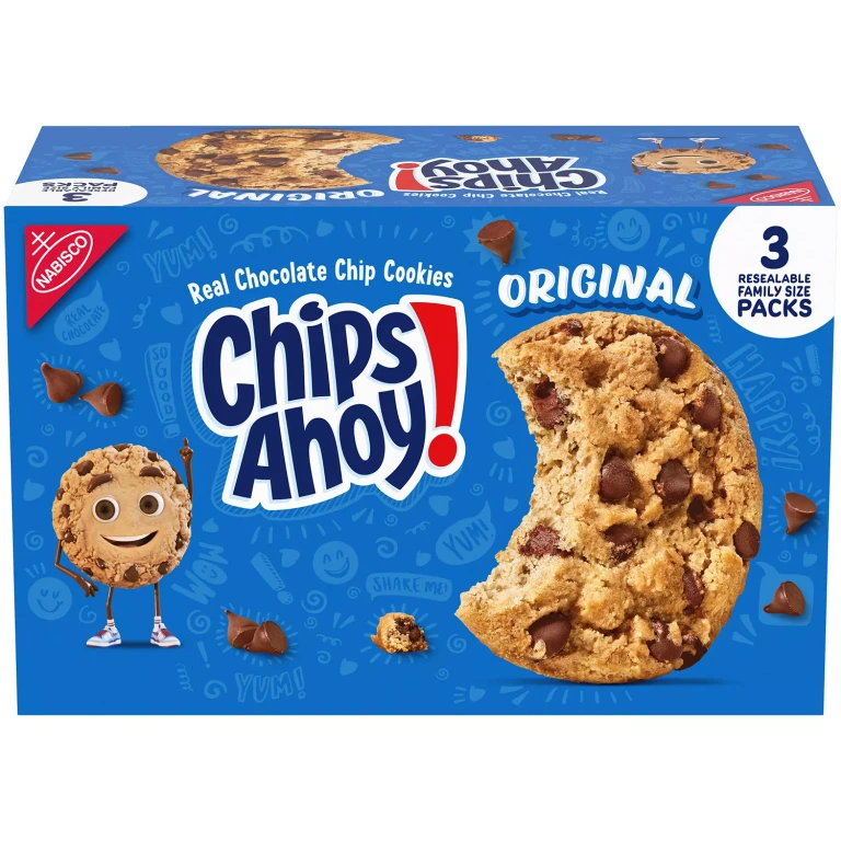 ! Chocolate Chip Cookies, Family Size, 18.2 oz., 3 pk.