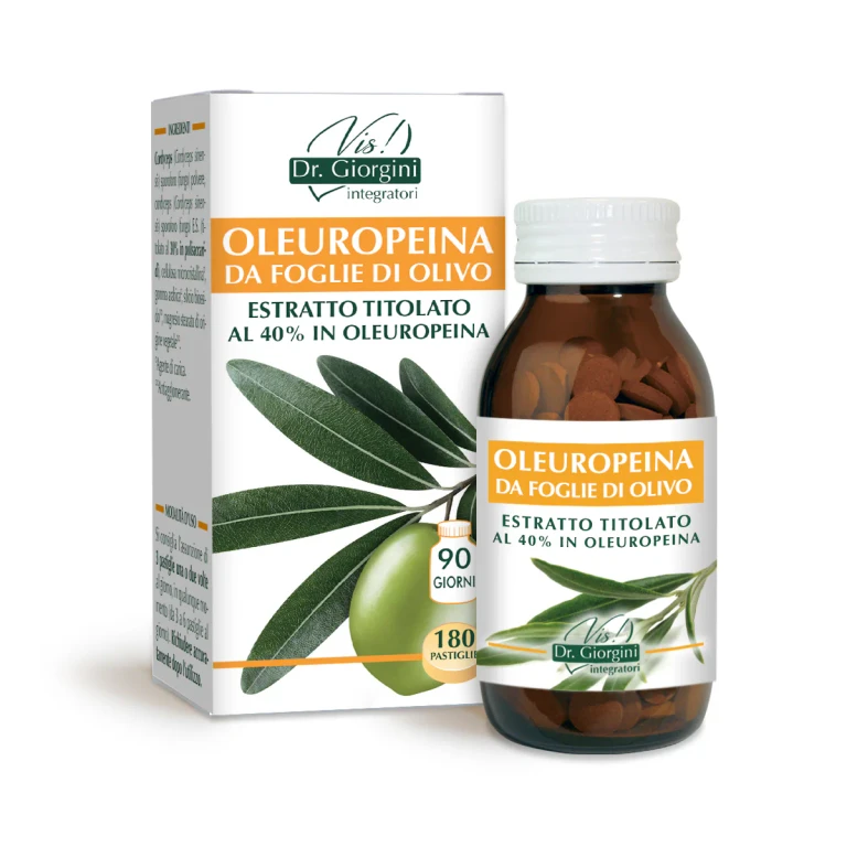 oleuropeina - olive leaves est.tit. 90g - 180 tablets of 500mg