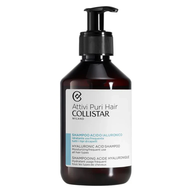 Active Pure Hyaluronic Acid Shampoo - Moisturizing Frequent Use All Hair Types 500 Ml