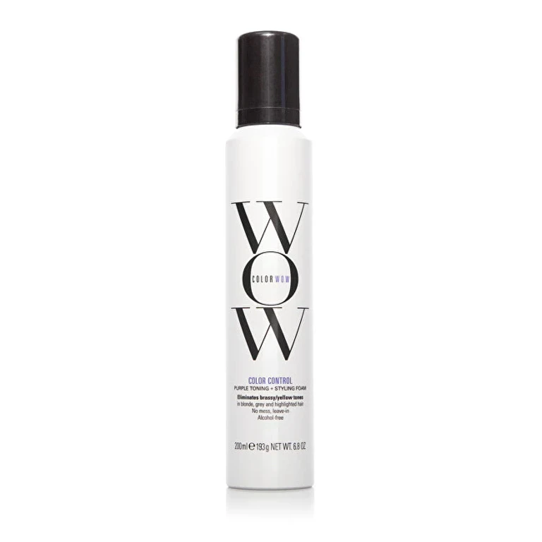 Styling Toning Foam für blondes Haar Color Control Tonic Lila 200ml