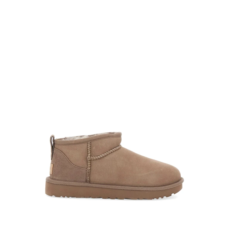 Classic Ultra Mini Suede Ankle Boots