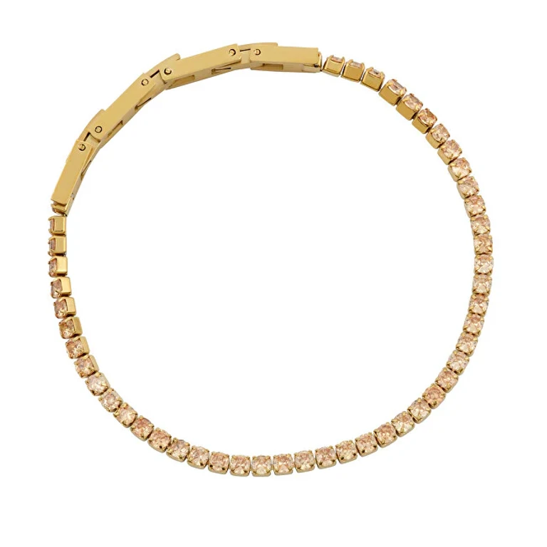 Liu Jo Gold-Plated Sparkling Bracelet With Crystals Mlj339