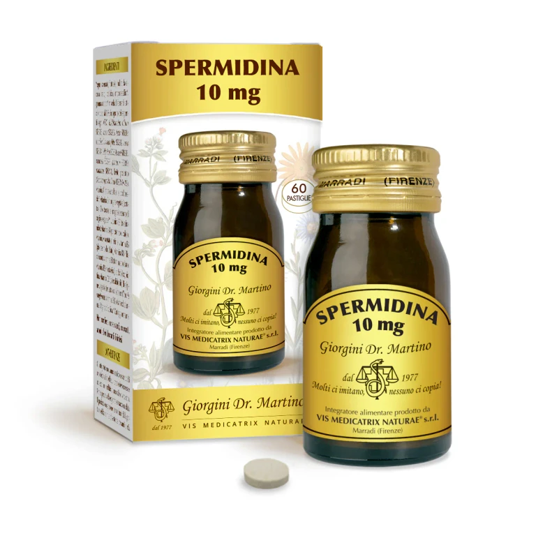 Spermidine 10 Mg - 30 G Tablets of 500 Mg