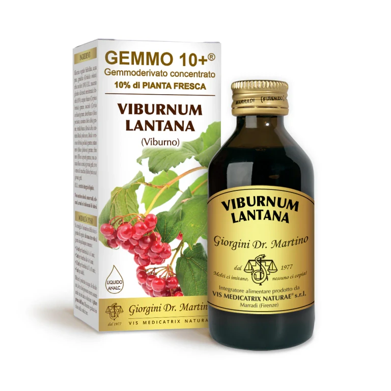 gemmo 10+ viburnum 100 ml non-alcoholic liquid