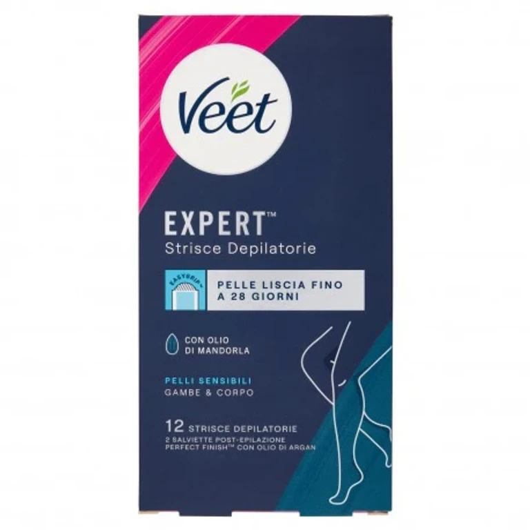 Body Strips Expert Sensitive Skin 12 Pieces