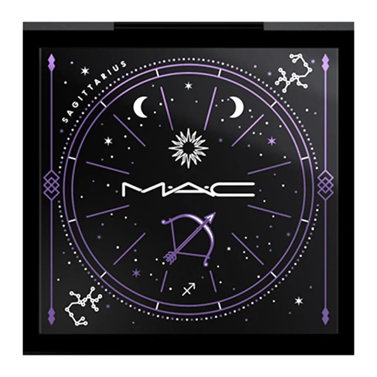 MAC Pro Paletta trucco vuota in plastica Sagittario con 4 scomparti