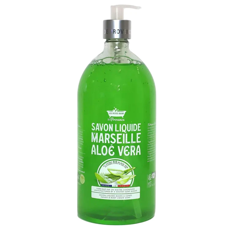 Marseille liquid soap with aloe vera for hands and body 1000 ml